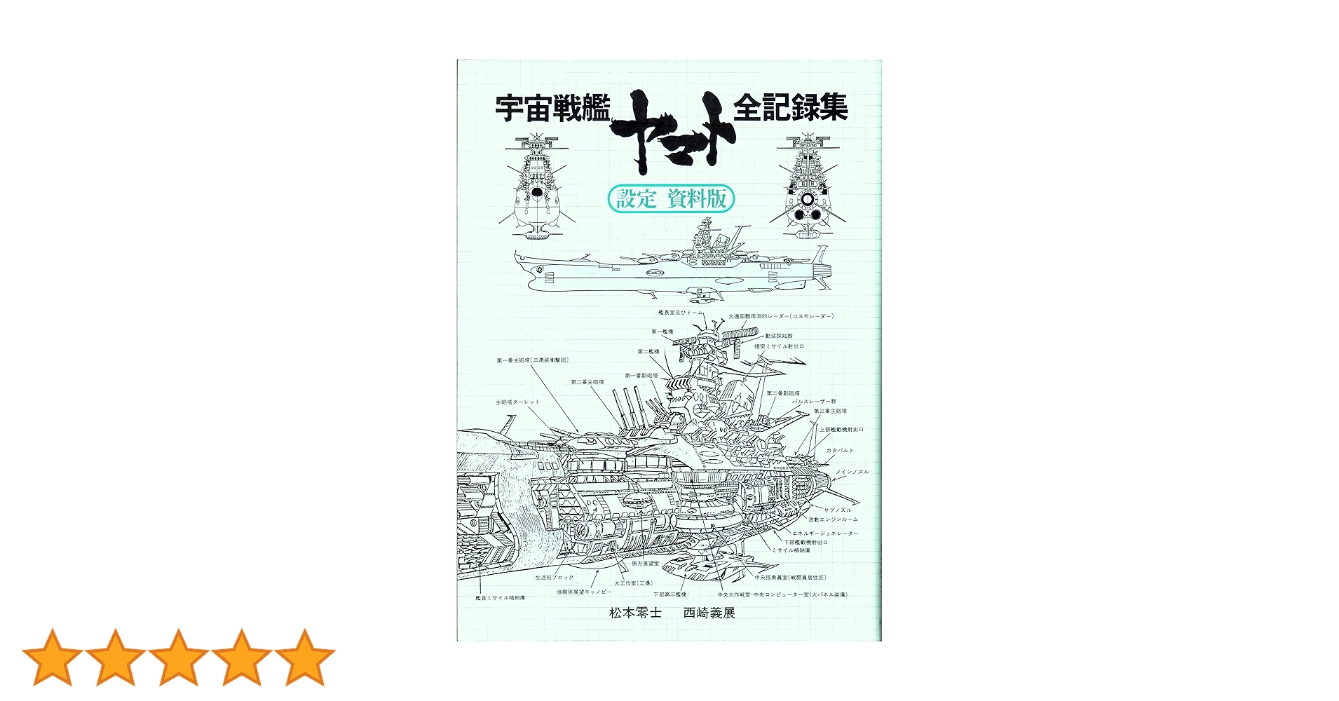 Amazon.co.jp: 宇宙戦艦ヤマト 全記録集 設定資料版 : 松本零士